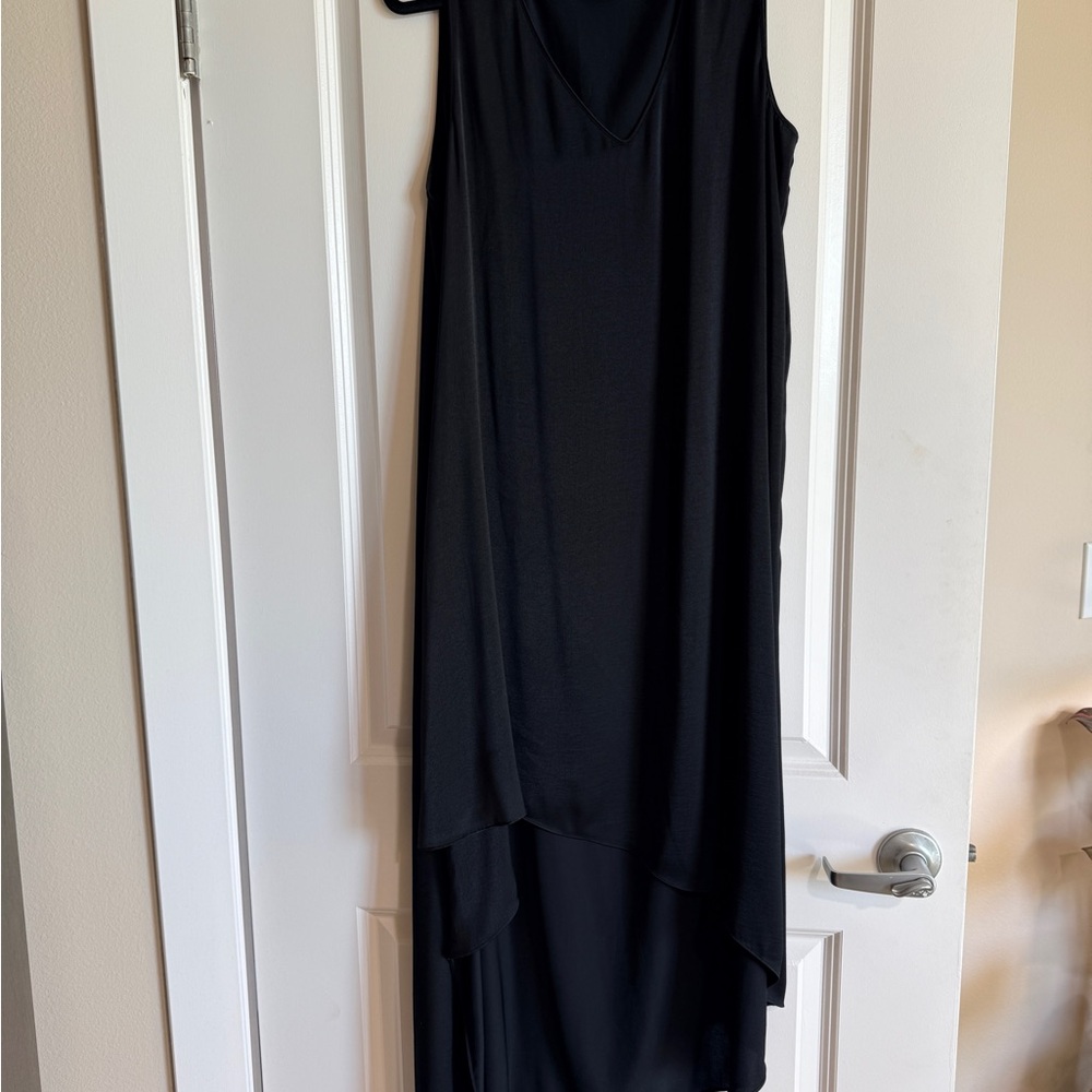 BCBGMaxAzria Elegant Black High Low Dress